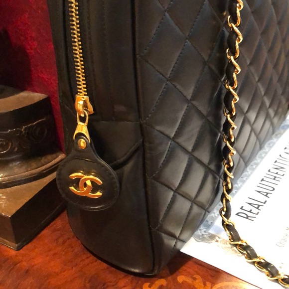 ❤️Chanel Maxi jumbo 34 Quilted Matelassa/ 0143 ❤️ - Picture 3 of 7